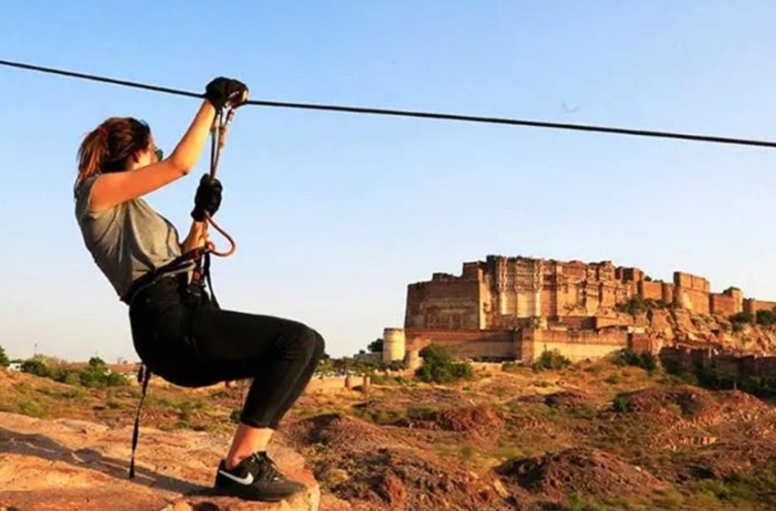 Zipline Tour at Mehrangarh Fort